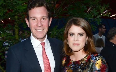 Princess Eugenie and Jack Brooksbank - Credit: Richard Young/REX/Shutterstock