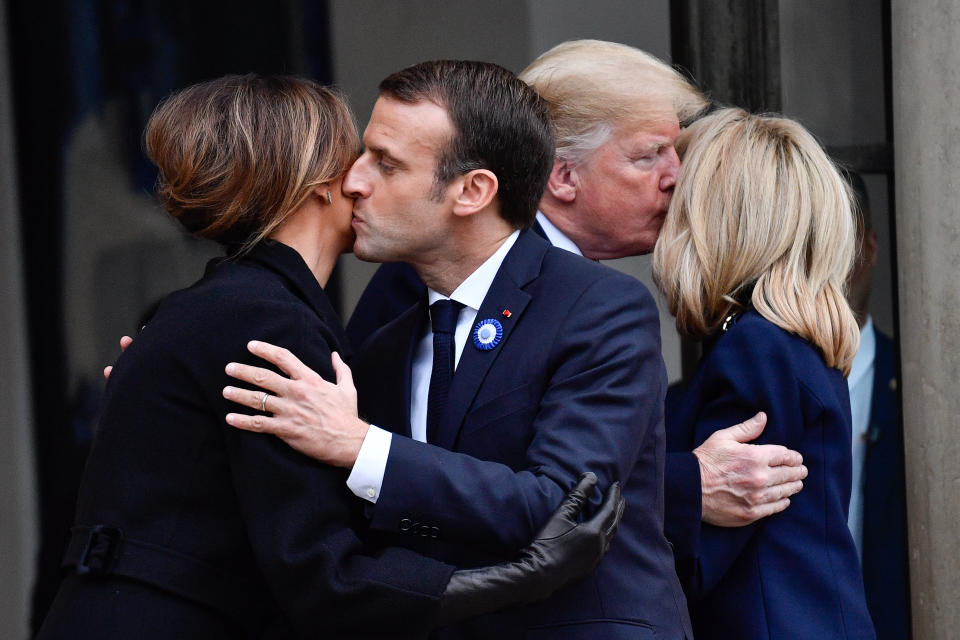 Donald Trump visits France for World War I Centennial