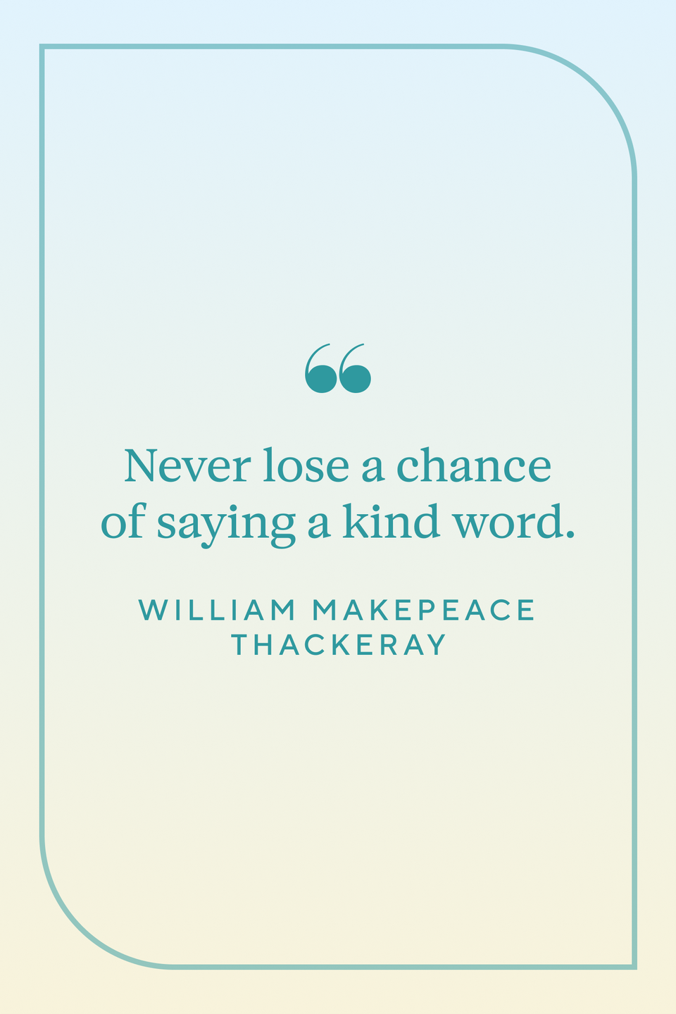 William Makepeace Thackeray