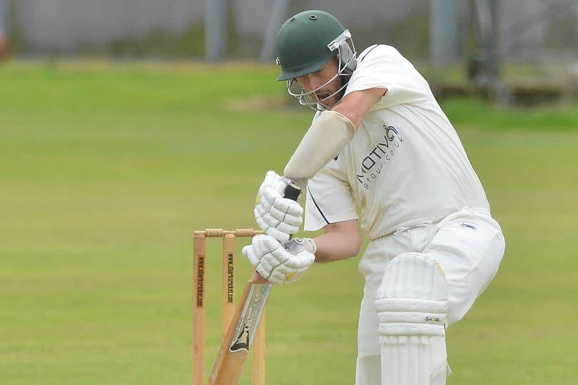 Paul Goodwin made 65 for Knypersley in their North Staffs and South Cheshire League Premier B loss to Caverswall.