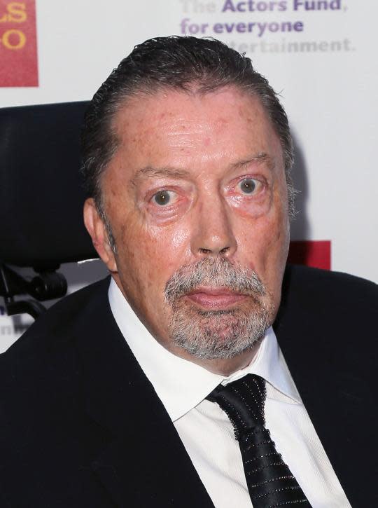 Tim Curry Makes Rare Appearance To Pick Up Lifetime Achievement Gong