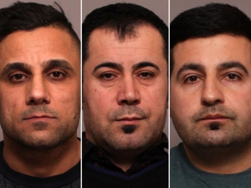 Arum Kurd, Arkan Ali and Hakar Hassan were all found guilty of murder