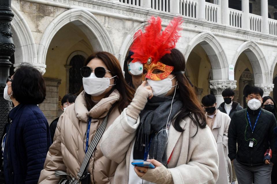 Italy is scrambling to contain its coronavirus outbreak (AFP via Getty Images)