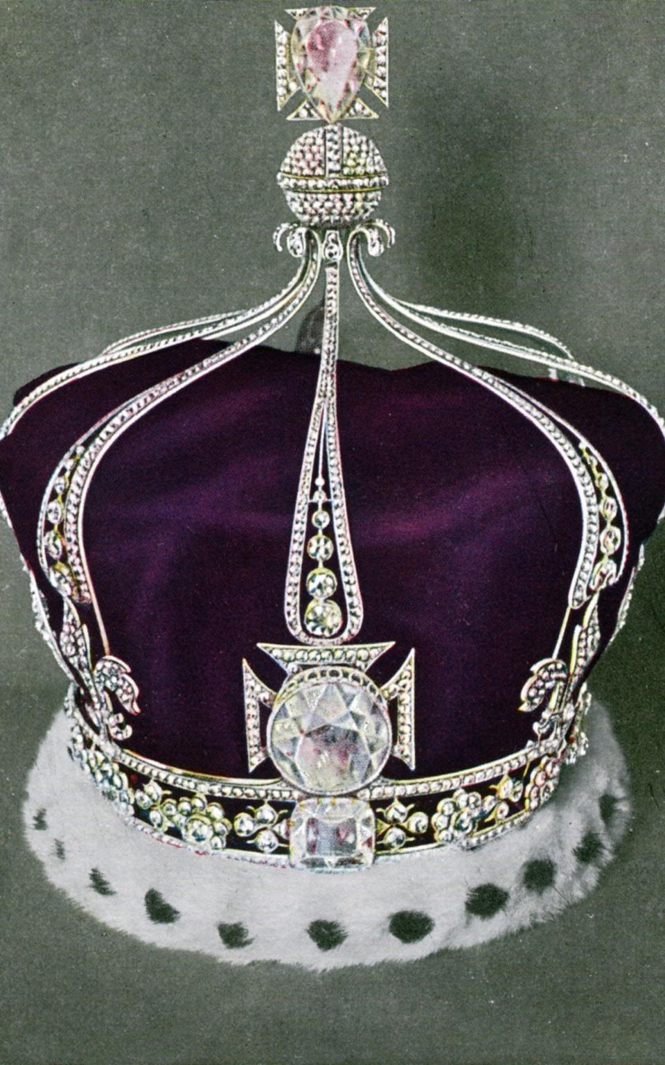 Der Diamant Koh-i-Noor gehört seit mehr als 150 Jahren zu den Kronjuwelen - ullstein bild