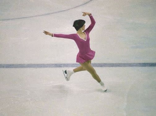 The head that launched a thousand "wedge" <a href="http://slodive.com/inspiration/dorothy-hamill-haircut/" target="_blank">haircuts</a> -- which was basically a fancier take on the classic bowl -- Hamill became a national obsession after she won gold in the 1976 games in Innsbruck, Austria, at age 19. Once she turned pro, Hamill became a headliner with the Ice Capades. She also clinched five consecutive World Professional titles, and starred in several <a href="http://www.dorothyhamill.com/slices/bio2.htm" target="_blank">primetime TV specials</a>.