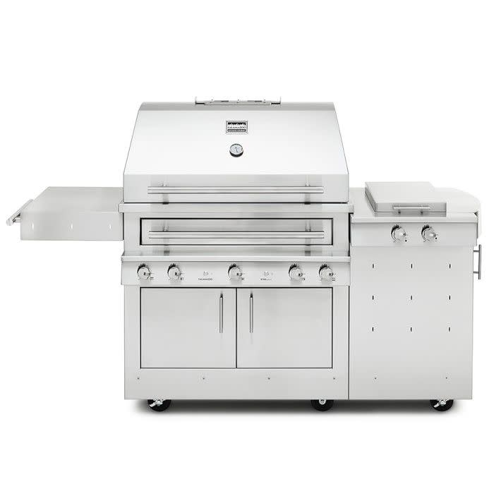 Kalamazoo Hybrid Freestanding Grill With Side Burner