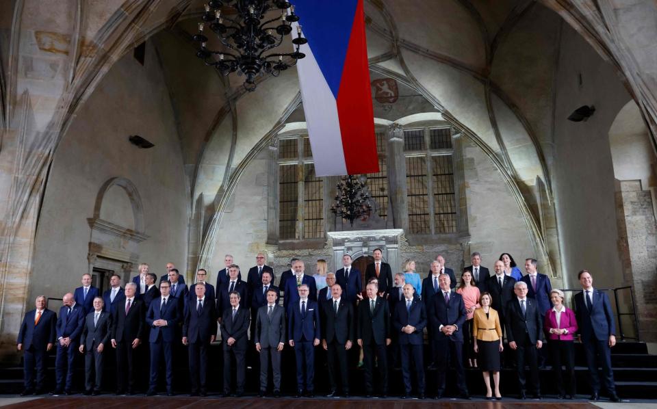 Prague - LUDOVIC MARIN/AFP/Getty Images 