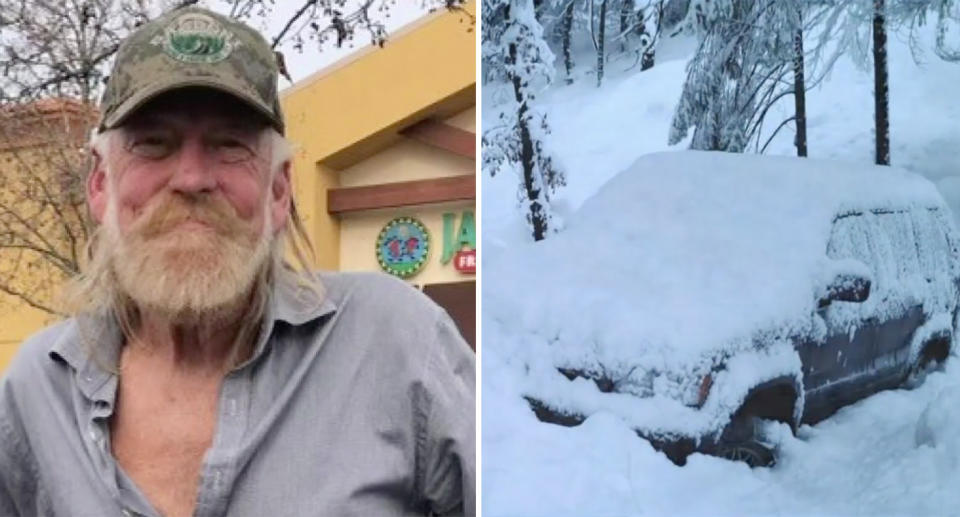 David Deshon's body was found after his car broke down in the snow. Source: CBS13