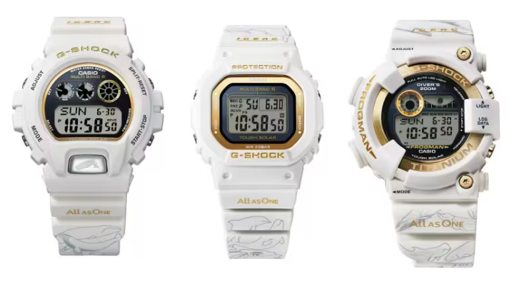 Casio G-Shock Love the Sea watches