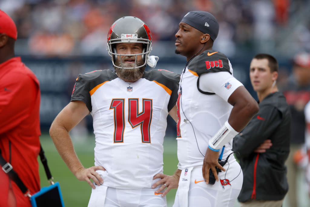 Quarterback joy in Tampa. (Getty)