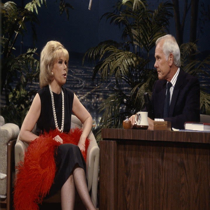 Joan Rivers and Johnny Carson