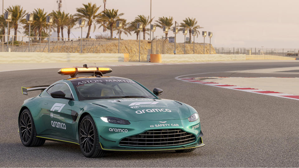 The Aston Martin Vantage Official FIA Safety Car