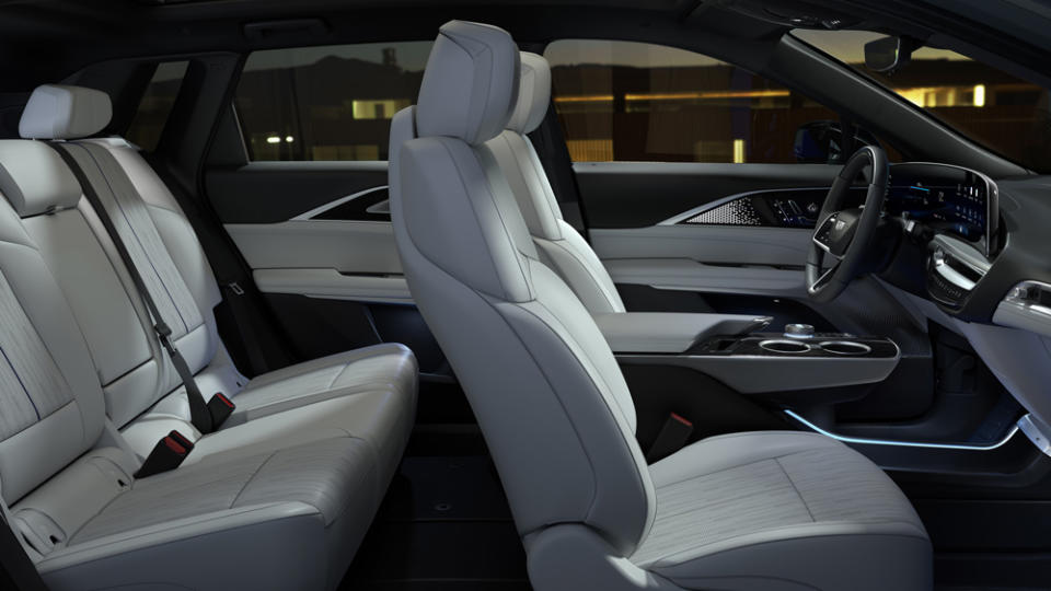 The four-door, rear-wheel-drive crossover seats five occupants. - Credit: Photo: Courtesy of Cadillac.