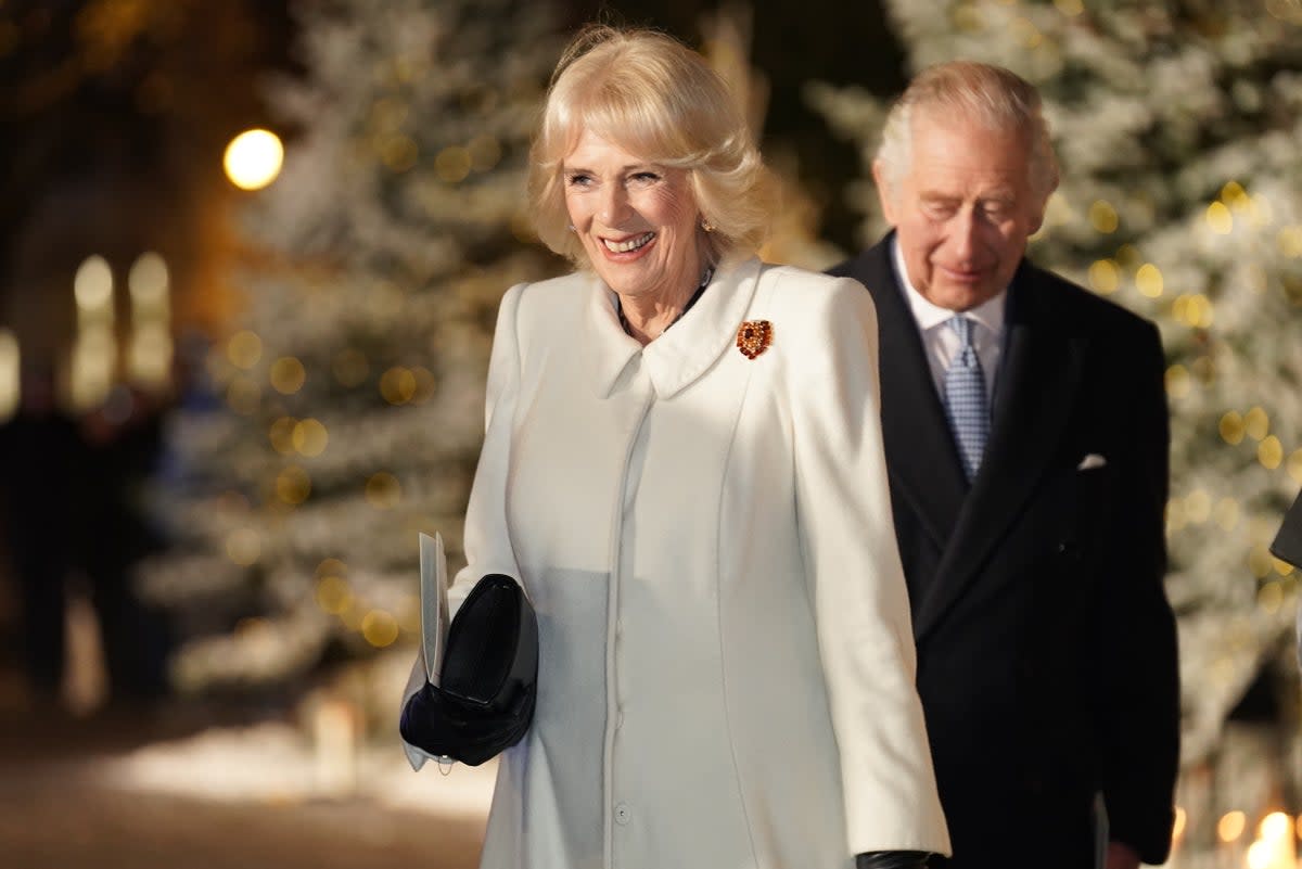 Queen Camilla will be welcoming her family to  Sandringham  for the first time   (PA)