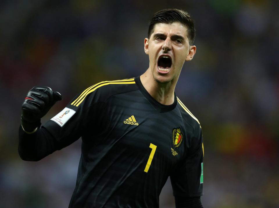 Belgium’s Thibaut Courtois plays down row with World Cup rival Jordan Pickford: ‘He is a great goalkeeper’