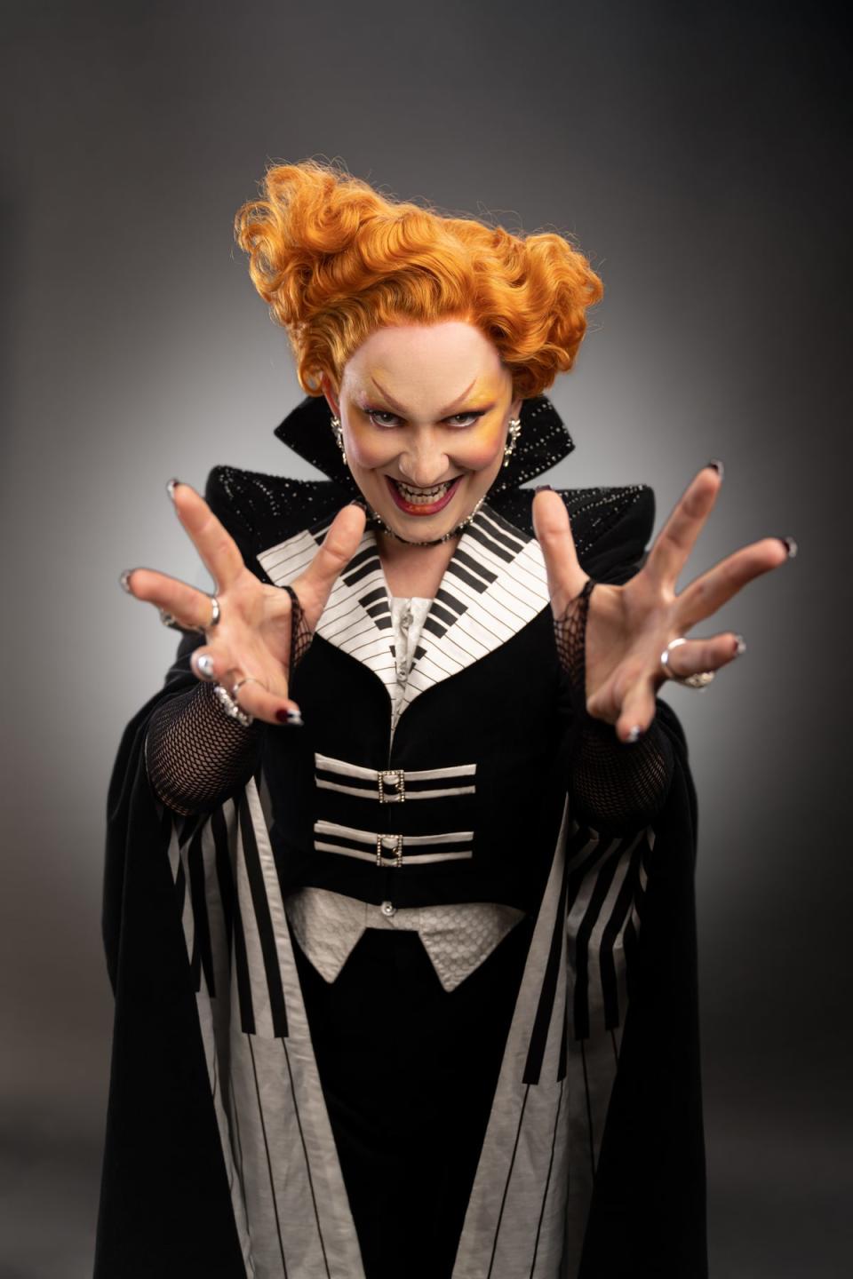 The BBC has released their first look at Jinkx as the Doctor’s new nemesis (James Pardon/Bad Wolf/BBC Studios)