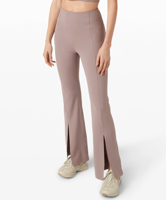 lululemon - We're bringing back the classics–the flared pant you love just  dropped in a brand new hue. Meet the Groove Pant Flare, now available in  'Deep Ivy