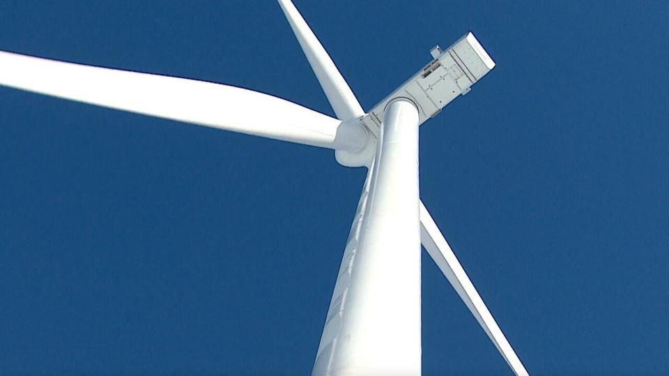 Wind and solar power account for about 30 percent of electricity production in Alberta.