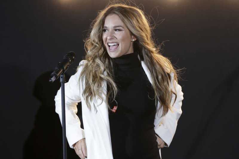 Jessie James Decker attends the Lord & Taylor holiday window unveiling in New York City in 2017. File Photo by John Angelillo/UPI