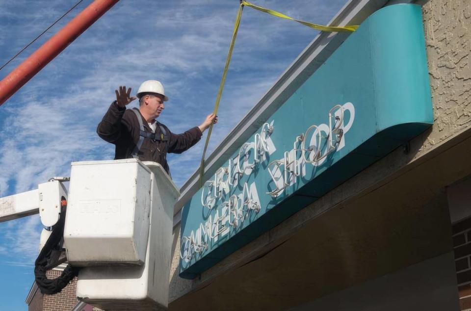 The idea of the Lumi Neon Museum dates to 2017, when Crick Camera Shop closed and Dana Crick donated the shop’s sign to photographer Nick Vedros.