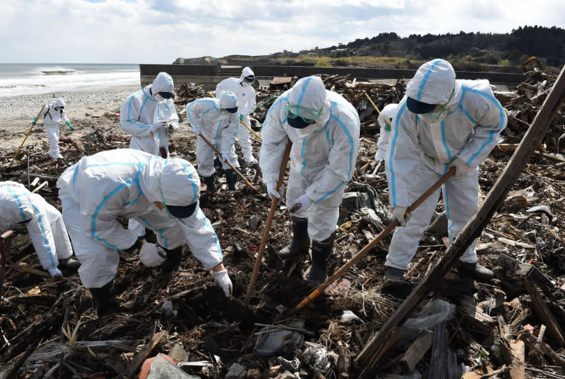 歷經了11年的歲月，距離震央最近的災區宮城、岩手以及福島仍在持續投入重建工作。（圖／達志／美聯社）