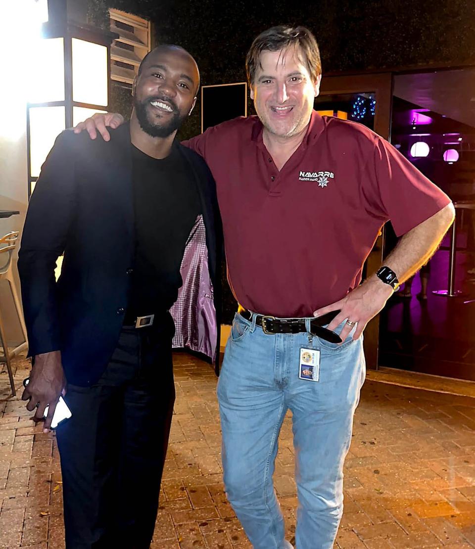 State Rep. Jervonte Edmonds, left, a Democrat from West Palm Beach, and Dr. Joel Rudman, right, a Republican state representative from the Panhandle, have struck up a friendship in the legislature. While being across the aisles on many issues, the two also find commonalities. The two are seen here at the SALT7 restaurant in Delray Beach.