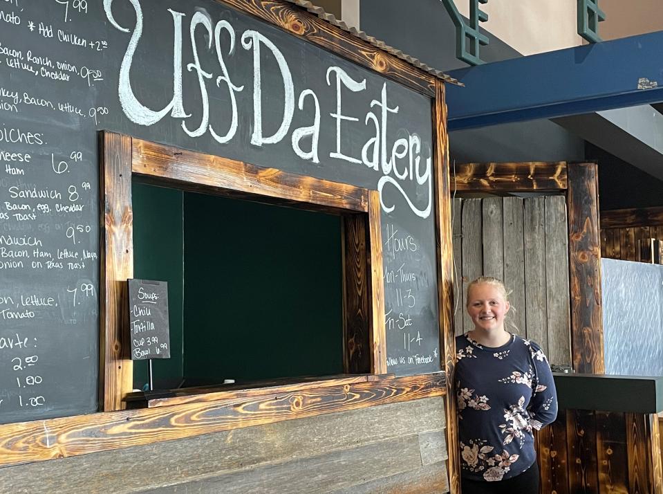 Amber Moen has opened Uff Da Eatery in the food court at Uptown Aberdeen.