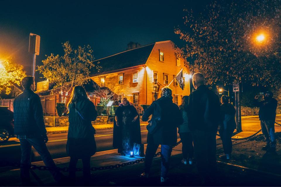 Get scared on a ghost tour.