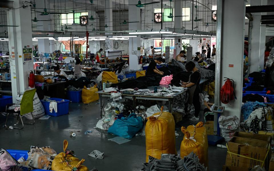 Inside the factory of a Shein supplier in Guangzhou, China