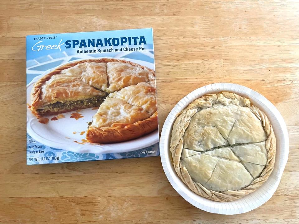 Trader Joe's spanikopita