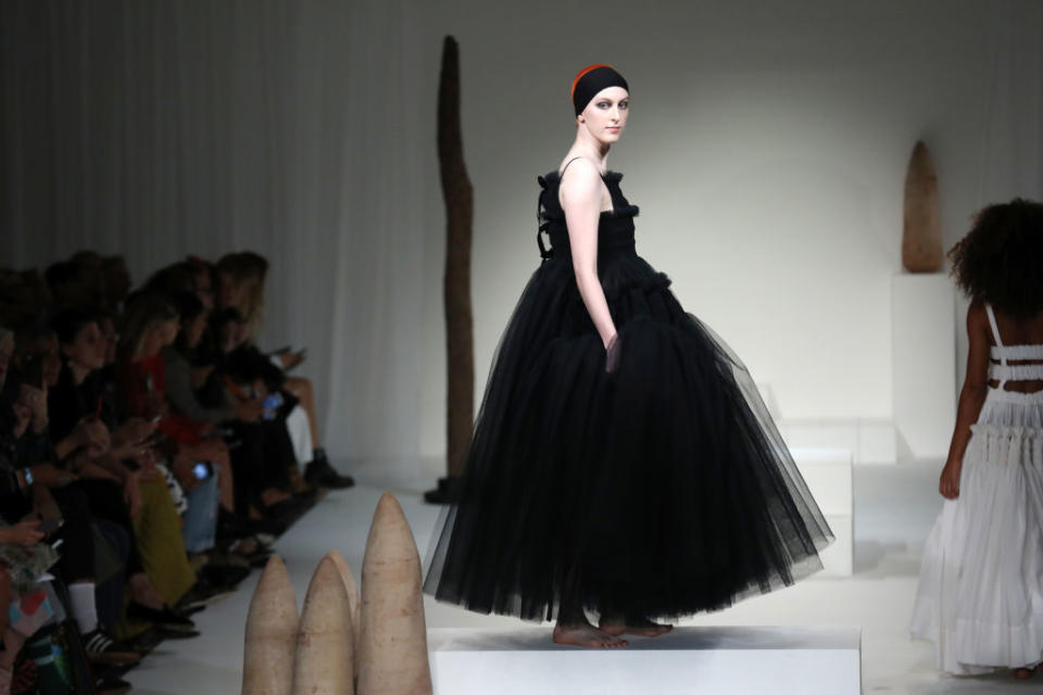 Tulle reigned supreme once again [Photo: Getty]