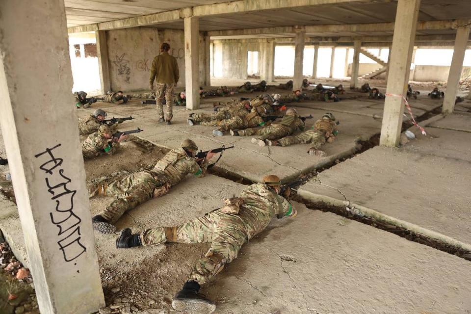 Members of the 3rd Assault Brigade undergo training earlier this month in Ivano-Frankivsk, western Ukraine. The 3rd Brigade is made up of volunteers and conscripts, many of whom are younger than the average Ukrainian soldier (Telegram / 3rd Assault Brigade)