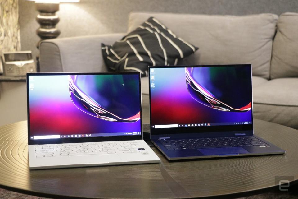 Samsung Galaxy Book Flex and Ion hands-on