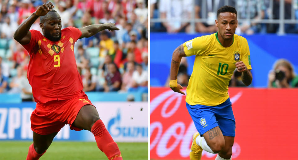 Romelu Lukaku et Neymar seront face à face ce vendredi soir à Kazan