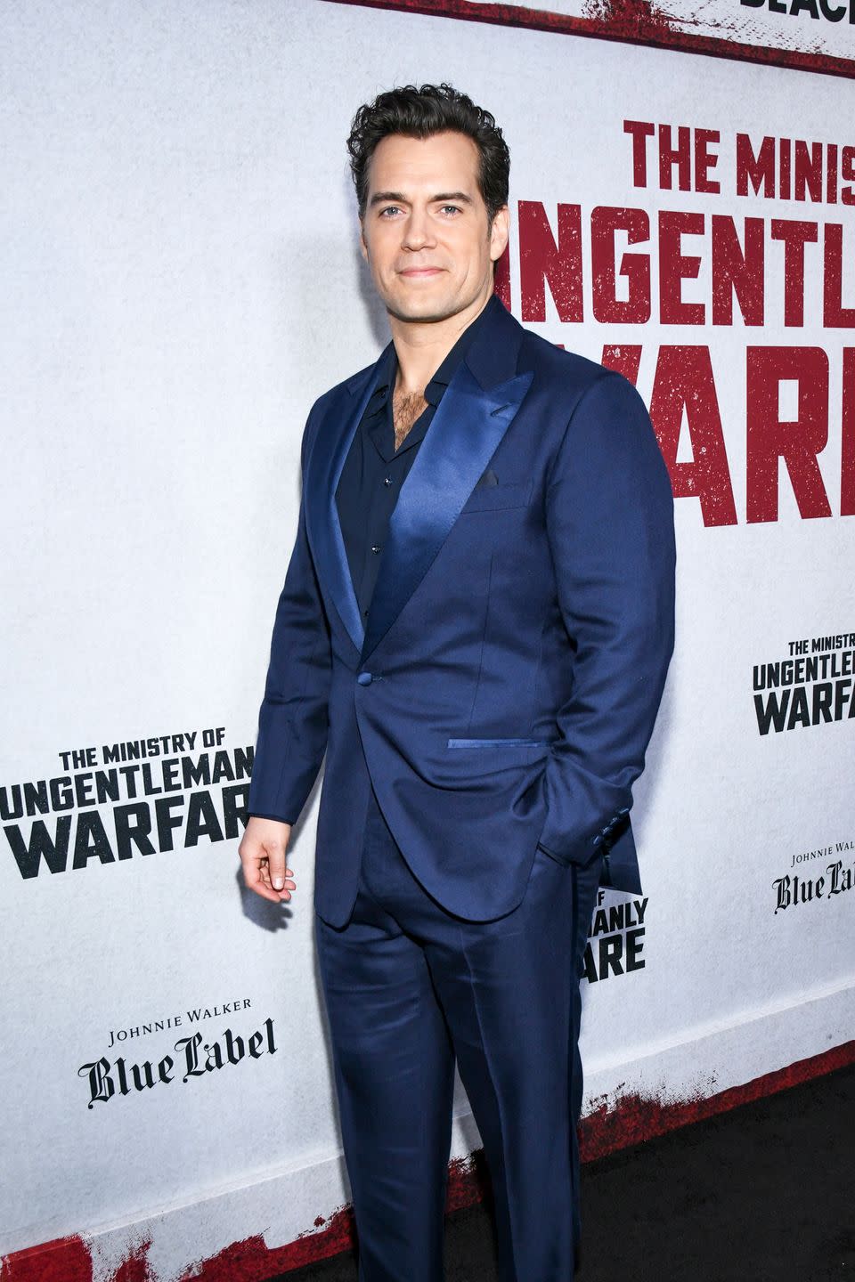 henry cavill at the the ministry of ungentlemanly warfare new york premiere