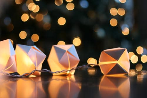 Origami String Lights