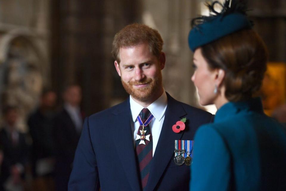 Harry’s trip to London next week will be his first since news of Middleton’s cancer diagnosis came to light. Getty Images