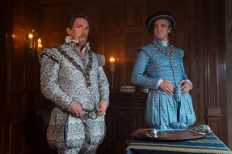 Rob Brydon plays Lord Dudley in Amazon Prime Video's My Lady Jane