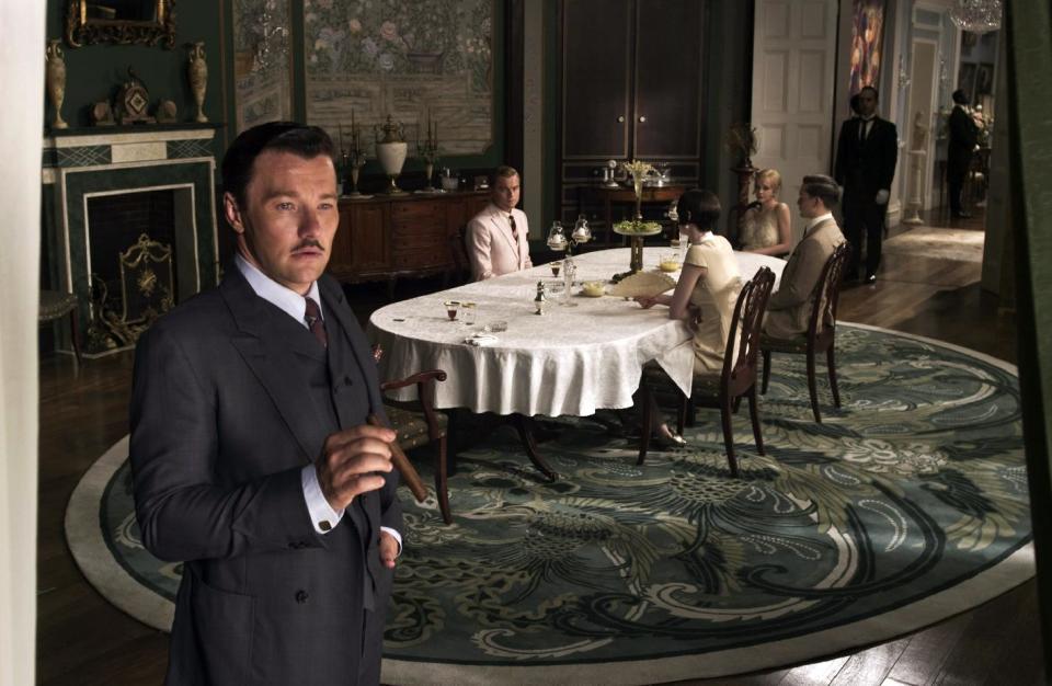 This film publicity image released by Warner Bros. Pictures shows Joel Edgerton as Tom Buchanan in a scene from "The Great Gatsby." (AP Photo/Warner Bros. Pictures)