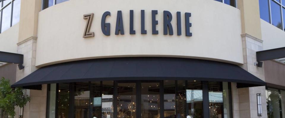 SCOTTSDALE, ARIZONA, JUNE 10, 2017: Z GALLERIE HOME GOODS STORE