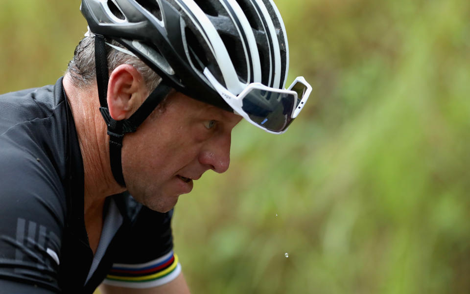 ESPN is following up "The Last Dance" with a look at Lance Armstrong. (Photo by Ezra Shaw/Getty Images)