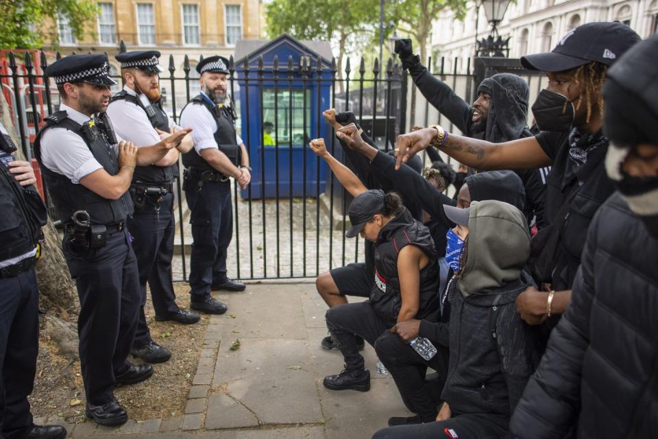 Black Lives Matter Protests In The UK