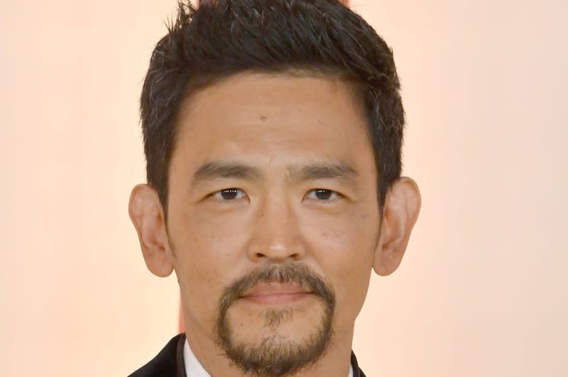 John Cho attends the 95th annual Academy Awards at the Dolby Theatre in Hollywood on March 12. File Photo by Jim Ruymen/UPI