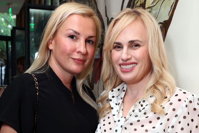 <p>Eric Charbonneau/Getty</p> Ramona Agruma (left) and Rebel Wilson in June 2024