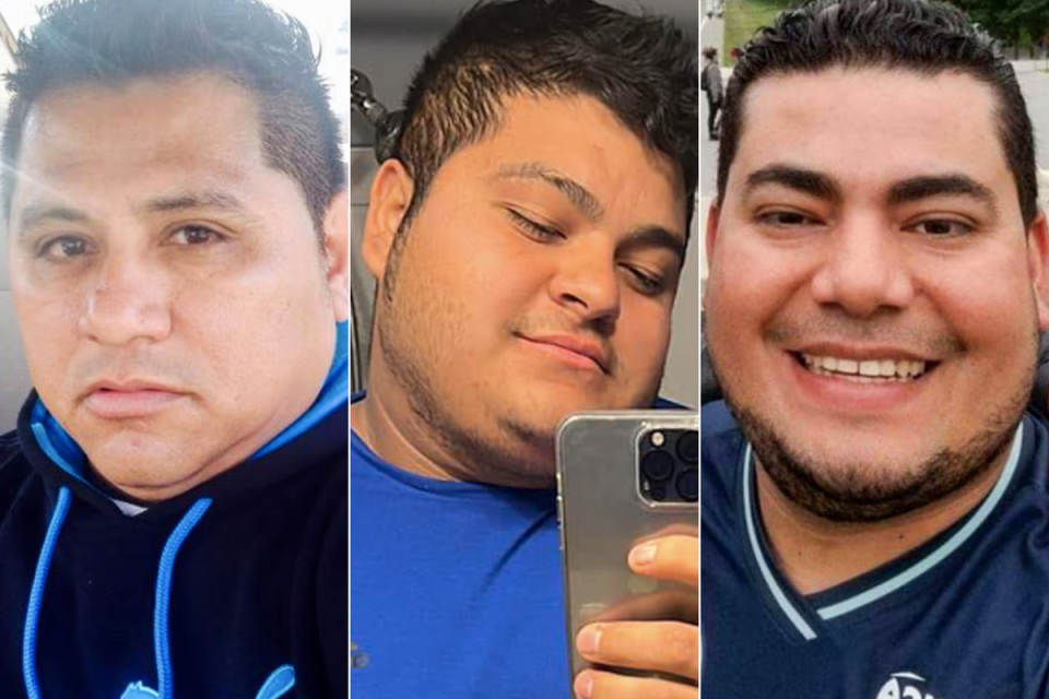 Baltimore bridge collapse victims: Maynor Yassir Suazo Sandoval, Dorlian Cabrera and Miguel Luna (via Facebook)