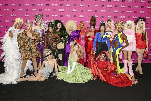 Dave Kotinsky/Getty Malaysia Babydoll Foxx, Aura Mayari, Irene Dubois, Jax, Amethyst, Salina EsTitties, Loosey LaDuca, Marcia Marcia Marcia, Anetra, Mistress Isabelle Brooks, Robin Fierce, Sasha Colby, Sugar, Luxx Noir London, Princess Poppy and Spice of 'RuPaul's Drag Race' Season 15