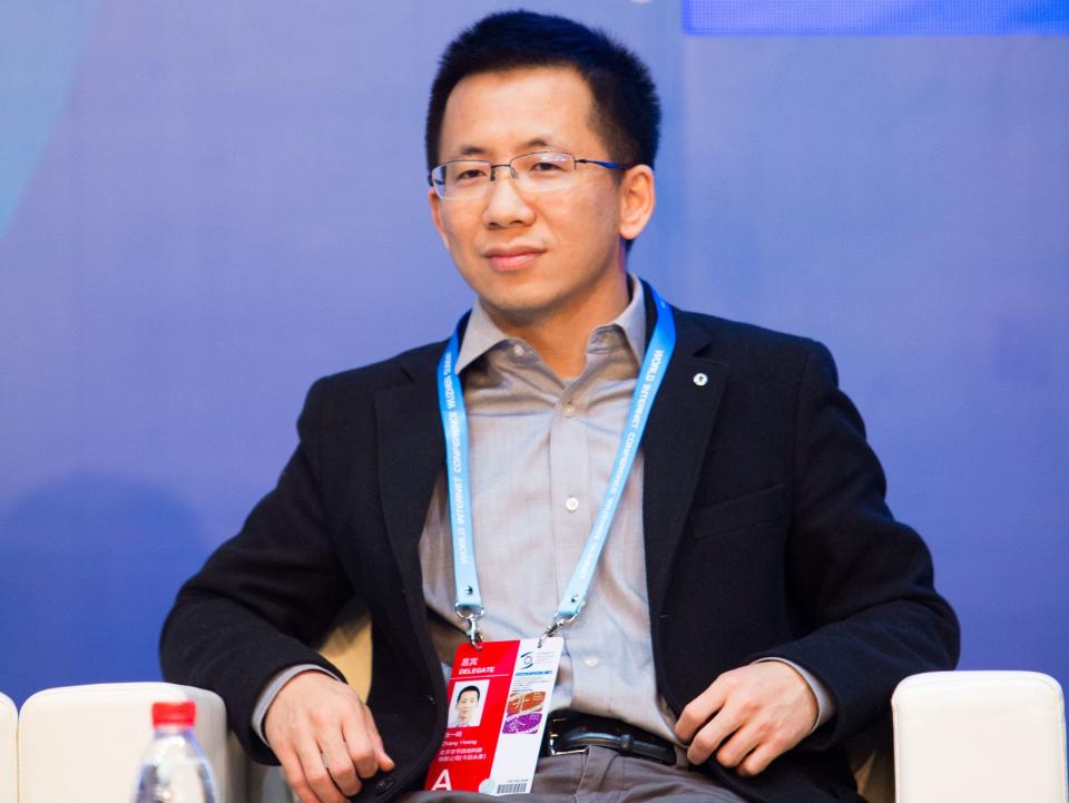 Zhang Yiming, founder and global CEO of ByteDance