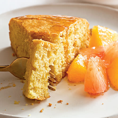 Tuscan Cake with Citrus Compote