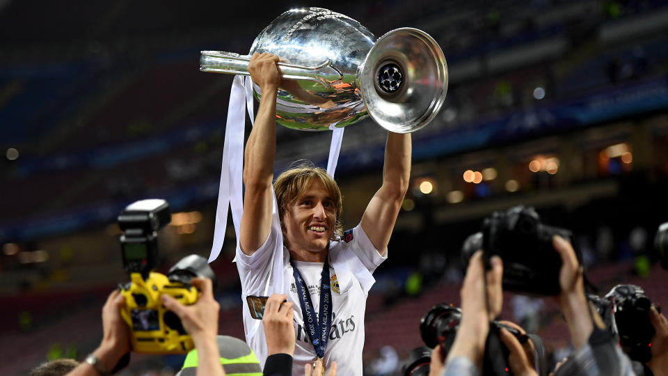 Real Madrid superstar Luka Modric.