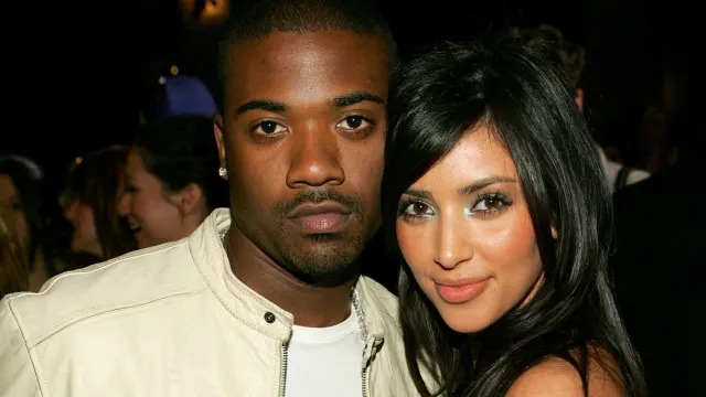 Ray J and Kim Kardashian. <span class="copyright">John Shearer/WireImage</span>